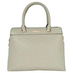 Forever Glam by Pantaloons Green PU Textured Handbag-image-19