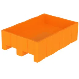 Swift Pallet Container Plastic Orange 1200x800x350 mm, SIP-H2-1208350PC-image-92