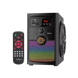 I Kall IK001 Bluetooth Home Theatre Speaker Black 30 W RGB LED Lights FM, AUX, USB Support Super Bass & Clear Sound Portable Design-picture-27