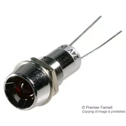 VCC PANEL INDICATOR, 8MM, RED, 12VDC, L65DR12L-picture-10