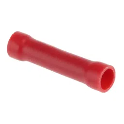 RS PRO Butt Splice Connector, Red, Insulated, Tin 22 - 16 AWG Model No 534288 (1 Bag of 100)-image-52