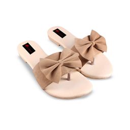 SG STAR Women Velvet Slip-On Flats with Bow-image-94