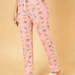 Dreamz by Pantaloons Pink Cotton Printed Pyjamas-image-37