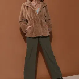 Vero Moda Brown Relaxed Fit Jacket-picture-47