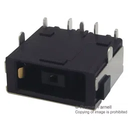 TE CONNECTIVITY Dc Power Jack, 10.7A, 25Vdc, Yellow, 1-2129458-1 (Pack of 450)-picture-27