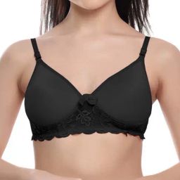 FIMS: Fashion is my Style Black Lace Work Push-Up Bra-picture-31