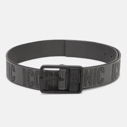 Iconic Grey Textured Belt With Tang Buckle Belt-image-82