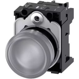 Siemens SIRIUS ACT 3SU11, Panel Mount Clear LED Indicator, 22mm Cutout, Round, 24 V AC/DC, 3SU1152-6AA70-1AA0-picture-39