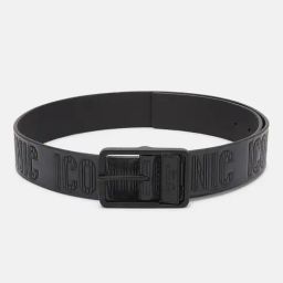 Iconic Blue Textured Belt With Tang Buckle Belt-image-61