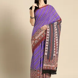 BUTA BUTI Printed Pure Cotton Saree-image-22