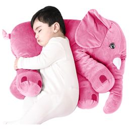 DearJoy Elephant Shaped Baby Pillow - Pink-9
