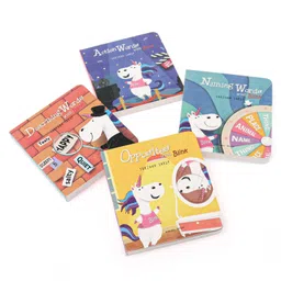 wonder house books My First Words Naming words Action Words Describing Words & Opposite Words Set of 4 Board Books by Farzana Sarup - English-picture-7