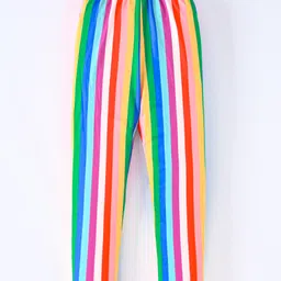 Kookie Kids Full Length Striped Legging - Multicolor-picture-45