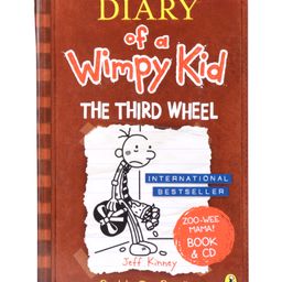 Diary of a Wimpy Kid The Third Wheel Book & CD - English-0