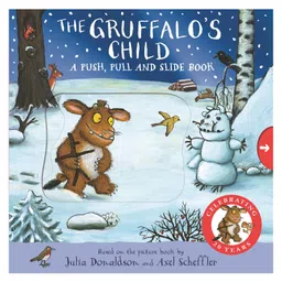pan macmillan india The Gruffalo's Child: A Push Pull & Slide Board Book By Julia Donaldson - English-picture-42