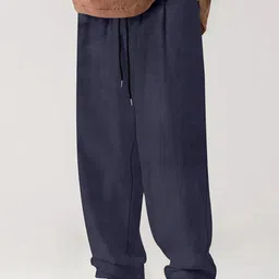 StyleCast x Revolte Men Textured Easy Wash Trousers-image-94