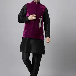 Utsav Fashion Men Regular Kurta with Trousers-picture-32