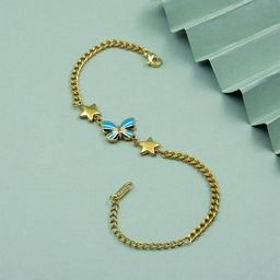 ARTKLIM Women Gold-Plated Link Bracelet-image-74