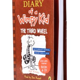 penguin random house Diary of a Wimpy Kid The Third Wheel Book & CD - English image 4