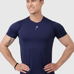FUAARK Typography Printed Sweat-Wicking Anti Odour Slim Fit T-Shirt-image-42