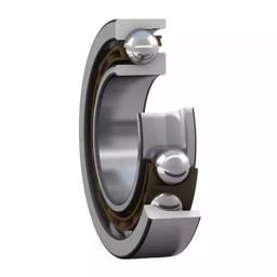 KOYO Single Row Angular Contact Ball Bearing, Inner Dia 20 mm, Outer Dia 52 mm, Width 15 mm, 7304B-picture-5