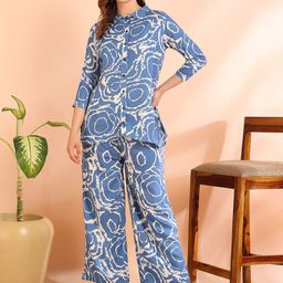 Moda Rapido Printed Shirt With Palazzos-picture-46