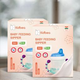 Kidbea Kids Set Of 2 BPA-Free Baby Sipper Cup-4
