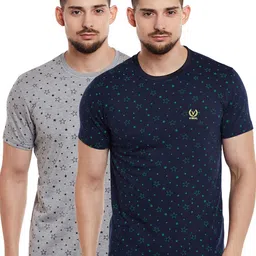 VIMAL JONNEY Men Pack of 2 T-shirts-image-93