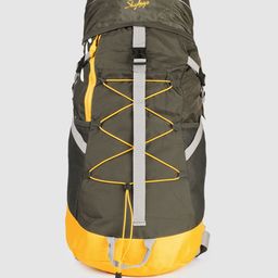Skybags Unisex Colourblocked & Brand Logo Print Vertex Band Rucksack With Rain Cover-image-64