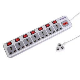 Persome 7x7 Extension Cord with 4 Yard Copper Cable and 7 Universal Socket with 7 Dedicated Switch image 4