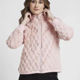 Spykar Pink Regular Fit Jacket-image-11