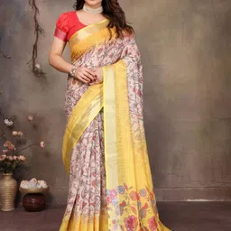 RUNAYA NX Floral Zari Mysore Silk Saree-image-28