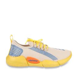 Activ by Mochi Men's Yellow Running Shoes-picture-30