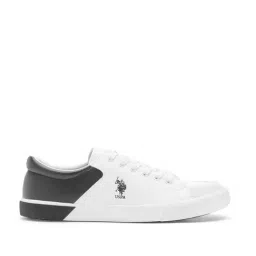 U.S. Polo Assn. Men's White Casual Sneakers-picture-15