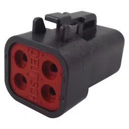 DEUTSCH - TE CONNECTIVITY AUTOMOTIVE HOUSING, PLUG, 4POS, 25A, DTP06-4S-E004-image-56