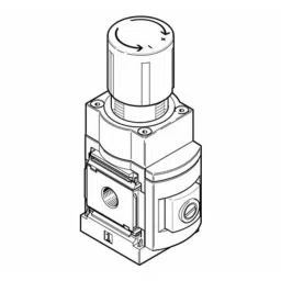 Festo MS Threaded Regulator, G 3/8, MS6-LRP-3/8-D4-A8-picture-40