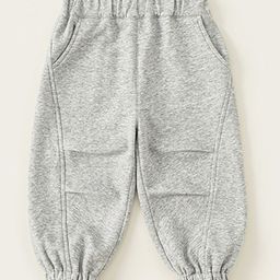 LULU & SKY Unisex Kids Loose Fit High-Rise Trousers-image-75
