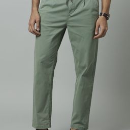 Celio Men Cotton Classic Regular Trousers-image-58