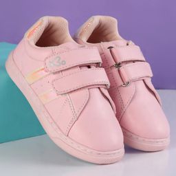 Babyoye Casual Shoes  With Dual Velcro Closure - Pink-image-90