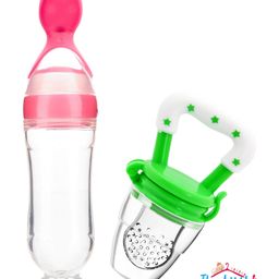 The Little Lookers Infant Squeezy Silicone Food Feeder and Fruit Pacifier Pack of 2 - 90 ml-image-43