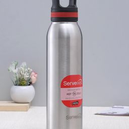 Servewell Osl SS Vacuum Bottle Silver - 720 ml-image-29