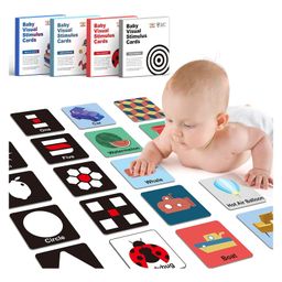 KolorFish Flash Cards Visual Stimulation Cards Baby Infant Newborn Tummy Time Toys Gifts For Sensory Development- 64 Cards-7