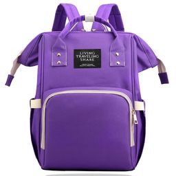 Bembika Diaper Backpack - Purple-image-49