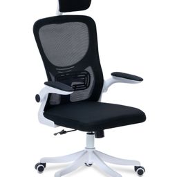 Alex Daisy by Tiffany Flexo with Headrest Ergonomic Office / Study Chair - Black-14