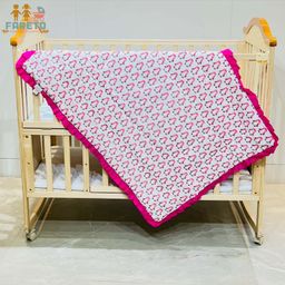 Fareto Baby Malmal 100% Cotton Super Soft Summer Blanket Size.110* 82-image-96