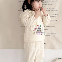 LULU & SKY Girls Printed Night suit-picture-38