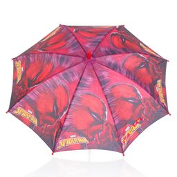 john's umbrellas John's Umbrella  Spiderman Print Straight Umbrella with J Curve Handle - Multicolor image 4