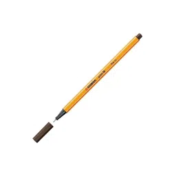 Stabilo Point 88 Fineliner Pen 0.4 mm Metal Enclosed Tip Umber, 88/65-10PC (Pack of 10)-picture-5