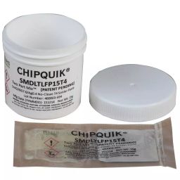 CHIP QUIK Solder Paste, Sn, Bi, Ag, 138Deg C, 15G, SMDLTLFP15T4-23