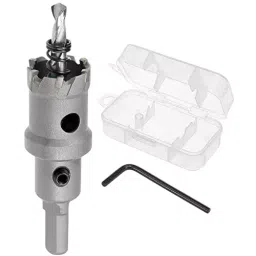 FLAMINGO ENTERPRISE Carbide-Tipped Hole Saw Cutter Kit TCT & SS 25 mm Masonry Bits Type, FM-196-0